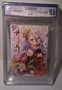 No game No Life #1 Kadokawa 2013 prima stampa Beckett 9.6 stampa giapponese rara - Foto 1 di 8