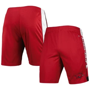 Men's Colosseum Cardinal Arkansas Razorbacks Pool Time Shorts - Picture 1 of 3