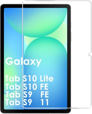 9H Panzerfolie Glas für Samsung Galaxy Tab S10 Lite/ S10 FE/ S9 FE 10.9 / S9 11 - Bild 1 von 4