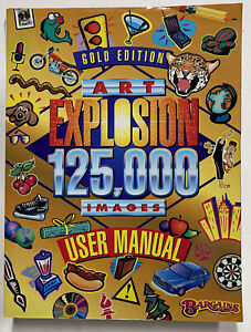 Nova Development - Gold Edition - Art Explosion 125,000 Images. Book only.