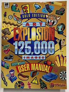 Nova Development - Gold Edition - Art Explosion 125,000 Images. Book only. - Picture 1 of 9