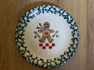FOLKCRAFT TIENSHAN GINGERBREAD 7 3/4" SALAD DESSERT PLATES - Picture 1 of 2