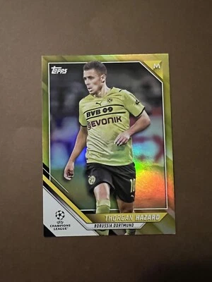 2021-22 Topps UEFA Champions League Yellow Foil #27 Thorgan Hazard #'d /250 * - Image 1 of 4