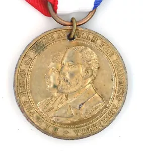 Royal Visit Edward Prince of Wales medal medallion Abbey Park Leicester 1882 #10 - Picture 1 of 4