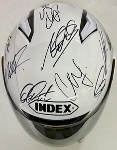 Max Verstappen Hamilton 2023 F1 Drivers Full Grid 20 Signed FullSize Helmet COA - Picture 1 of 14