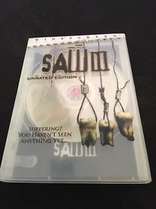 Saw III 3 DVD Unrated Horror Widescreen w/Slipcover & Insert VG - Imagen 1 de 3