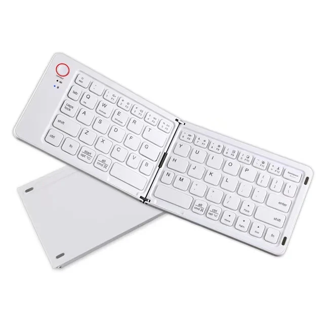 Foldable Bluetooth Keyboard For IPAD Android Mobile Tablet Notebook Portable - Image 1 of 1
