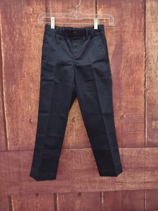 Lands End Boys Navy Blue Uniform Pants Size 6 - Picture 1 of 6