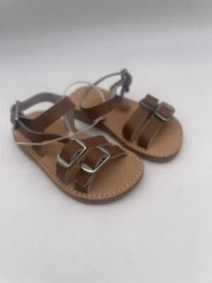 Freshly Picked Toddler Girls Brown Sandals Size 5 - Image 1 of 4