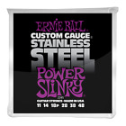 Ernie Ball Power Slinky Stainless Steel Wound Electric String Set 2245