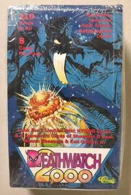 1993 Classic DEATHWATCH 2000 Factory SEALED BOX! Find Shaq &Griffey Inserts - Image 1 of 4