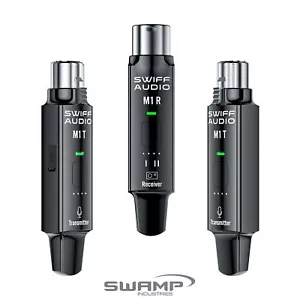 Swiff Audio M1Plus Dual Channel 2.4GHz Wireless Microphone System - Picture 1 of 4
