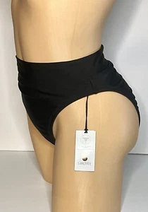 NWT Shade & Shore - Medium Low Coverage Cheeky Bathing Suit Bikini Swim Bottoms - Picture 1 of 5