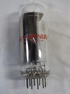 Vintage Sylvania Electron Tube 6CJ3 tested - Bild 1 von 3