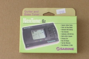 NEXTUNE 6Z GUITAR & BASS TUNER- SABINE .  NEW IN BOX NOS! MINT   - Picture 1 of 2
