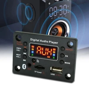 Bluetooth 5.0 Modulo autoradio USB TF FM Scheda amplificatore audio Auto - Imagen 1 de 7