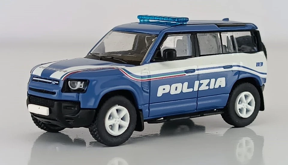 Pcx87 870629   Land Rover DEFENDER POLIZIA HO 1:87 - Immagine 1 di 1