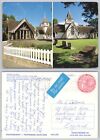 c27147 Church Howick  New Zealand  postcard 1994 stamp