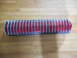 1967-1968 Cougar Tail Light Assembly chrome Bezel, could paint bezel for GTE - Picture 1 of 8