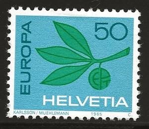 Switzerland Scott #469, Single 1965 Complete Set FVF MH - Picture 1 of 1