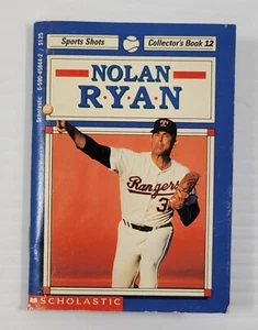 N) Nolan Ryan Sports Shots (1992, Trade Paperback) Scholastic Inc. #12 - Picture 1 of 4