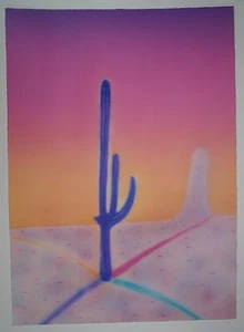 Original signiert Daniel G. Smith - Kaktus 1983 - Bild 1 von 6