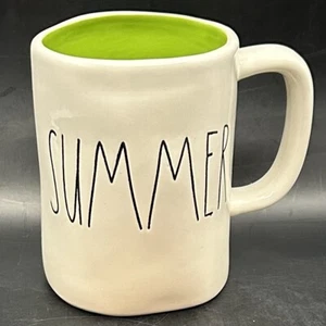 Rae Dunn Watermelon SUMMER Mug With Green Interior 20oz NEW - Picture 1 of 6
