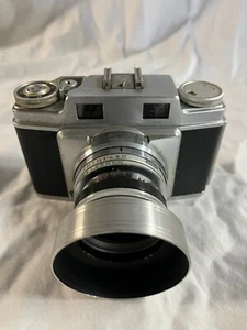 Vtg Agfa Silette Pronto 35mm Camera-SVS Shutter 35mm Apotar 45mm 1:3.5 Untested - Picture 1 of 8