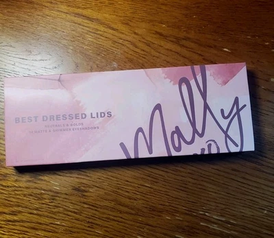 Mally Beauty Best Dressed Lids Neutrals & Bolds Matte & Shimmer Eyeshadows NEW - Image 1 of 4