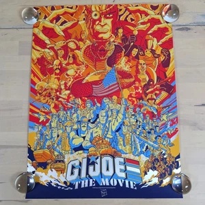 Serigrafía GI Joe La Película Variante Anthony Petrie 18" x 24" LE 2/85  - Imagen 1 de 20