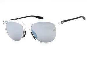 UNDER ARMOUR UA CIRCUIT 0900 T4 Sunglasses Crystal Frame Silver Lenses 54mm - Picture 1 of 4