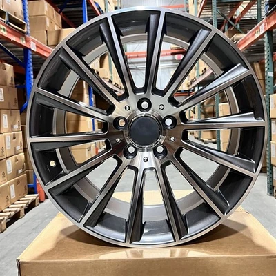 20" S63 AMG STYLE GREY WHEELS RIMS FITS MERCEDES BENZ SL CLASS SL500 SL550 SL55 - Image 1 of 4