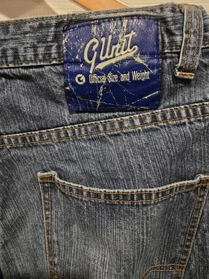 Vintage G Unit Jeans Size 34x34 55% Ramie 45% Cotton - Image 1 of 4