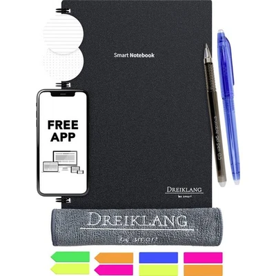 Dreiklang be smart 4270001452108 Wiederbeschreibbares Notizbuch mit Planer