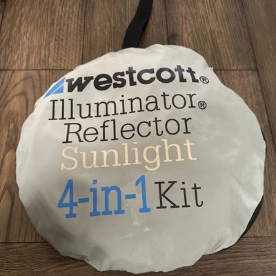 Westcott Illuminator Reflector Sunlight 4 In 1 Kit New Never Used - Image 1 of 3