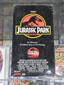 1993 Jurassic Park Sealed VHS Tape with MCA Watermarks Original NEW 90s - Picture 1 of 6