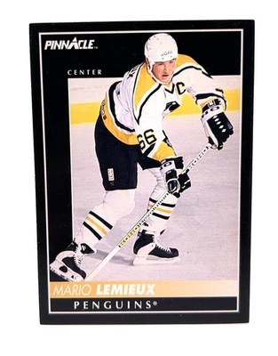 Mario Lemieux #300 Pittsburgh Penguins 1992-93 Pinnacle Hockey - Image 1 of 2