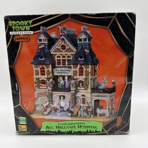 Lemax Spooky Town All Hallows Hospital READ - Picture 1 of 14