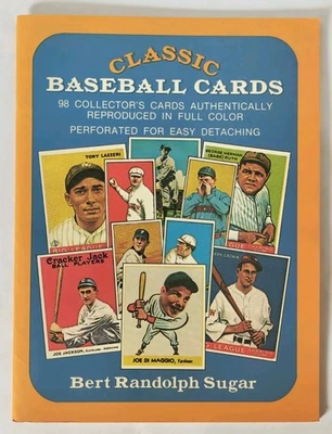 Tarjetas de béisbol clásicas vintage 1977 98 tarjetas de coleccionista Bert Randolph Sugar casi nuevas Foto 1 de 4