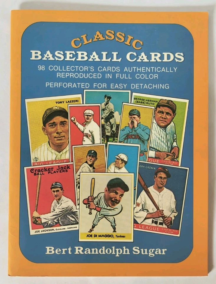 Tarjetas de béisbol clásicas vintage 1977 98 tarjetas de coleccionista Bert Randolph Sugar casi nuevas Foto 1 de 4