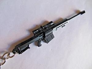 Rifle de francotirador BARRETT M82A1 - 50 Cal.. / TAMAÑO M * Llavero *Envío gratuito - Imagen 1 de 6