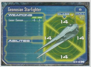 🔥Star Wars Starship Battles 50/60 Geonosian Starfighter (C) Karte - Bild 1 von 2