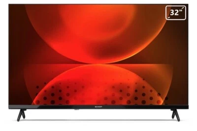 Televisore SMART TV Sharp 32" LED HD DVB-T2 HDMI Android 32FH2EA FRAMELESS NERO - Immagine 1 di 4