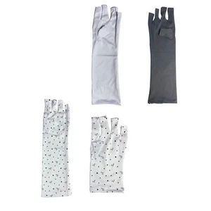 Damen Handschuhe Tragen UV-Strahlenschutz Atmungsaktiv Nagelstudio Premium - Bild 1 von 14