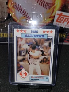 1986 Jennings Southern League All-Stars Mike Yastrzemski Birmingham Barons #2 - Picture 1 of 2