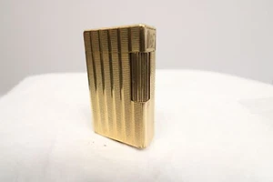 S. T. Dupont Feuerzeug Linie 1 Groß plaque g 20 Micron Sehr gut Zustand Händler - Bild 1 von 3
