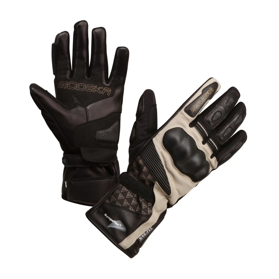 Modeka Motorradhandschuh Panamericana schwarz-sand - Bild 1 von 1