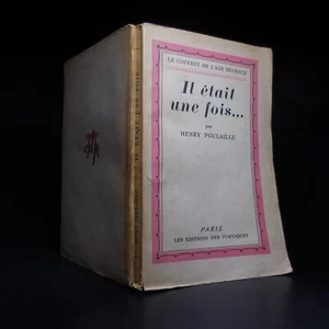 N9903 Henry Poulaille 1928 Il était une fois édition originale littérature - Imagen 1 de 22