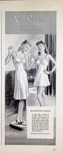 VINTAGE 1940s Print Ad ~ Van Raalte Petalskin Underthings ~Because you love nice - Picture 1 of 1