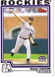 2004 Topps #257 Shawn Chacon - NM - Image 1 of 2